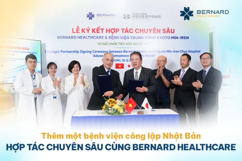 Thêm một bệnh viện công lập Nhật Bản hợp tác chuyên sâu cùng Bernard Healthcare