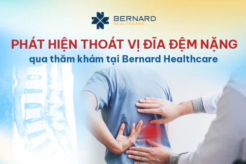 Phát hiện thoát vị đĩa đệm nặng qua thăm khám tại Bernard Healthcare, nam khách hàng ngoại quốc tránh được nguy cơ liệt hai chân