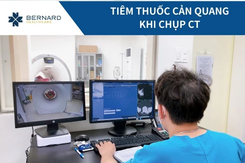 Dịch vụ tiêm thuốc cản quang khi chụp CT