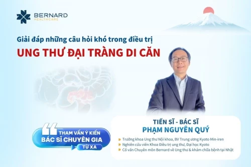 Tham vấn ý kiến thứ hai giúp gì cho người bệnh ung thư đại tràng di căn? Góc nhìn từ buổi tư vấn từ xa cùng chuyên gia