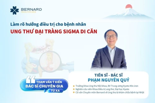 Tham vấn ý kiến thứ hai cho bệnh nhân ung thư đại trực tràng sigma: Bác sĩ chuyên gia nói gì?