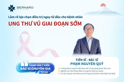 Tham vấn ý kiến thứ hai cho bệnh nhân ung thư vú giai đoạn sớm: Làm rõ lựa chọn điều trị ngay từ đầu