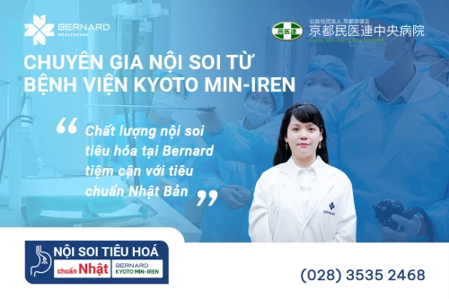 CHUYÊN GIA NỘI SOI TỪ BỆNH VIỆN KYOTO MIN-IREN: “CHẤT LƯỢNG NỘI SOI TIÊU HÓA TẠI BERNARD TIỆM CẬN VỚI TIÊU CHUẨN NHẬT BẢN”