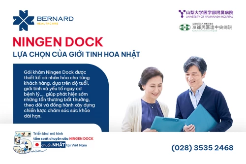 NINGEN DOCK - Lựa chọn chăm sóc sức khỏe của giới tinh hoa Nhật
