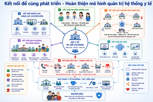 Kết nối để cùng phát triển – Hoàn thiện mô hình quản trị hệ thống y tế TP.HCM