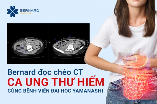 Một ca tổn thương phức tạp vùng sau phúc mạc khó đánh giá được đọc chéo với Bệnh viện Đại học Yamanashi