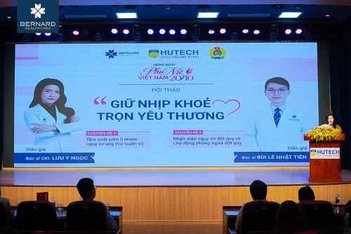 BERNARD HEALTHCARE ĐỒNG HÀNH CÙNG HUTECH TỔ CHỨC HỘI THẢO SỨC KHỎE “GIỮ NHỊP KHỎE, TRỌN YÊU THƯƠNG”