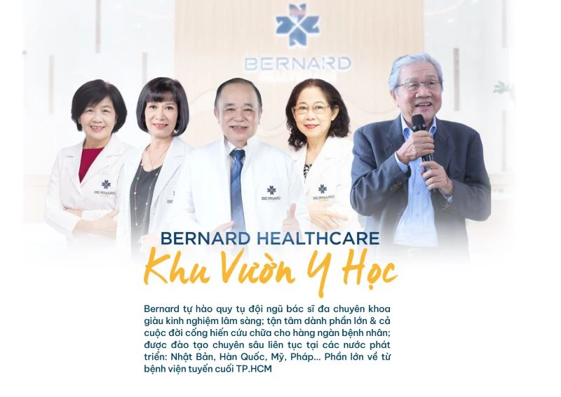 Đội ngũ y bác sĩ tận tâm và giàu kinh nghiệm tại Bernard Healthcare giúp bệnh nhân an tâm về chất lượng và dịch vụ