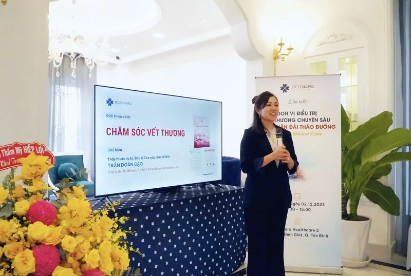 CEO Nguyễn Nam Phương xúc động chia sẻ lý do Bernard Healthcare đầu tư phát triển chiến lược mảng vết thương